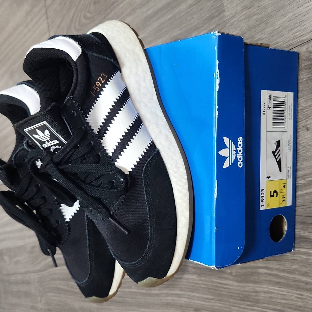 Adidas I-5923 Black And White Shoes